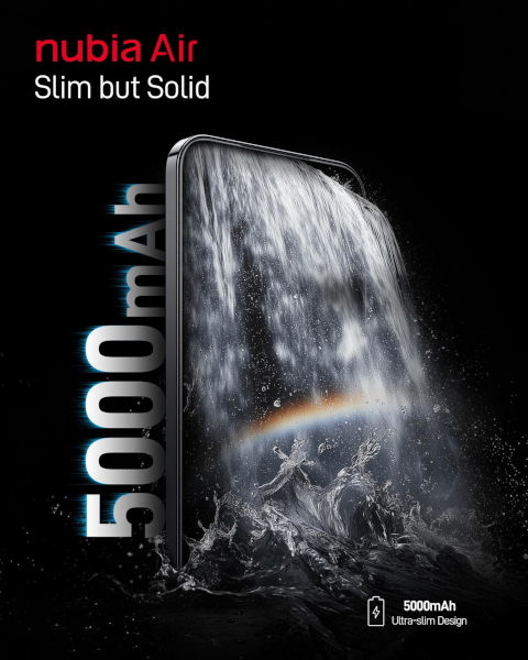 smartphone-ul ultra-slim nubia Air 2
