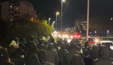 Stare de asediu: „Ucideți turcii!”. Ultrașii au ieșit pe străzi la Podgorica răzbunându-se pe turci după înjunghierea unui tânăr