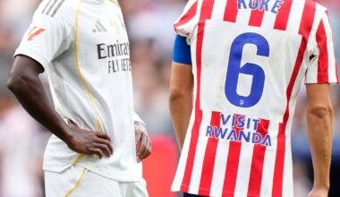 Conflict în derby-ul Madridului. FOTO: Spiritele s-au încins între Koke și Vinicius. Provocat, jucătorul lui Atletico a avut o replică acidă pentru cel de la Real
