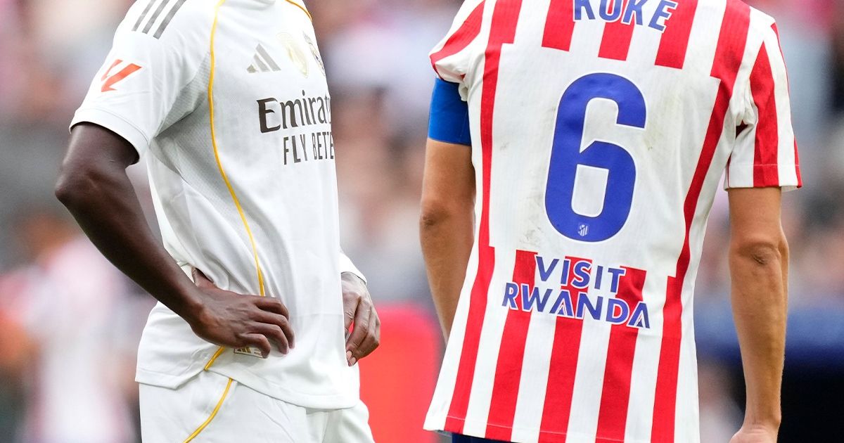 Conflict în derby-ul Madridului. FOTO: Spiritele s-au încins între Koke și Vinicius. Provocat, jucătorul lui Atletico a avut o replică acidă pentru cel de la Real