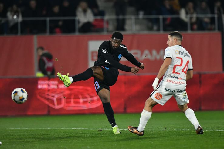 Thiam în Hermannstadt - FCSB // foto: Cristi Preda (GSP.ro)