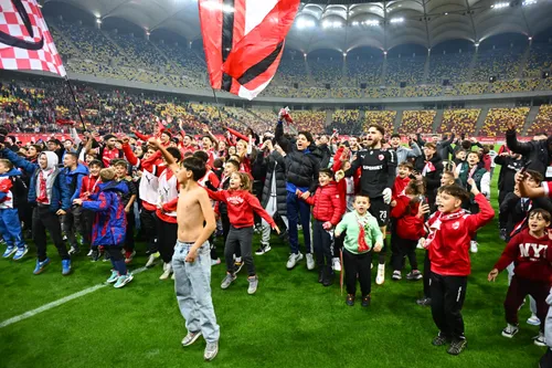 Teren invadat la finalul meciului Dinamo - CFR Cluj (FOTO: Raed Krishan / GOLAZO.ro)