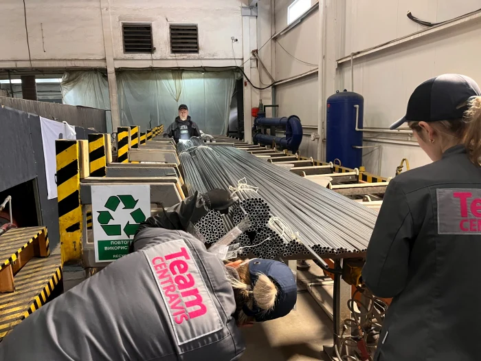 Producătorul de țevi fără sudură din oțel inoxidabil „Centravis” s-a mutat din orașul Nikopol