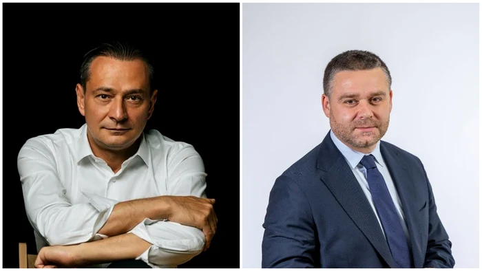 Daniel Băluță (PSD) și Ciprian Ciucu (PNL) candidează pentru PMB. FOTO: Facebook/colaj
