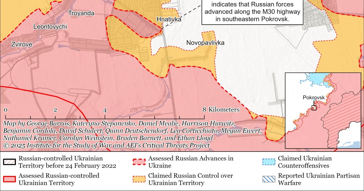 Putin dă trupelor ruse termen până la 15 noiembrie să cucerească orașul Pokrovsk