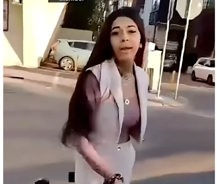 Tânăra agresoare a fost sancționată contravențional FOTO captură video YouTube @lucianpopaoficial