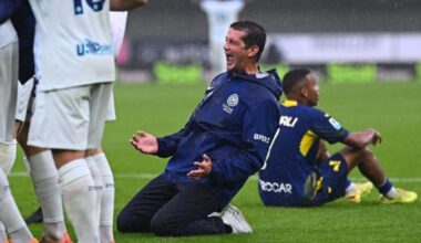 Italienii sunt uluiți de modul cum se bucură Chivu după goluri. Românul face spectacol la marginea terenului