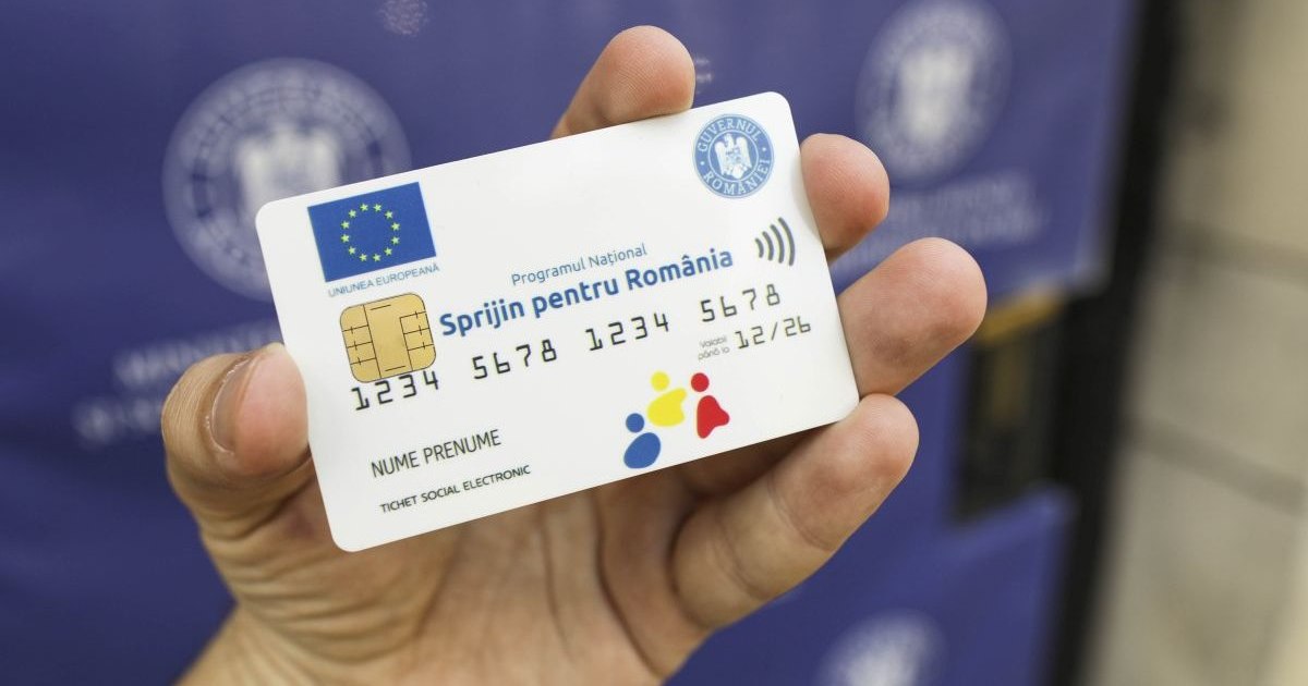 Cardurile de alimente vor fi încărcate în decembrie. Ce modificări se vor face în 2026