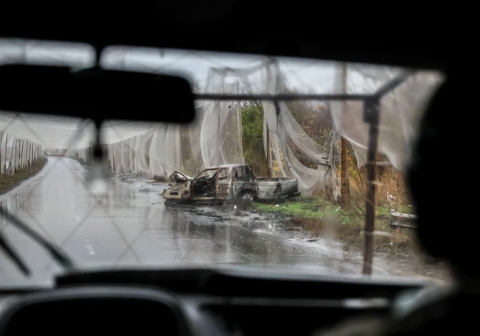 Plase anti-drone în regiunea Donețk FOTO EPA-EFE