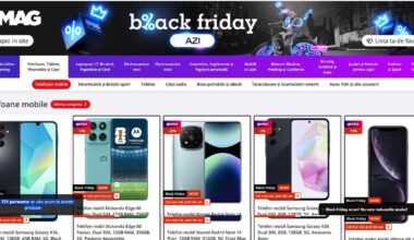 Cele mai mari reduceri, chiar de peste 3.000 de lei și cele mai apreciate telefoane din oferta eMAG de Black Friday 2025