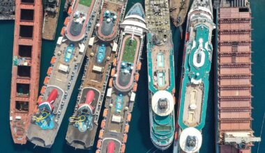 Unde se află cimitirul navelor de croazieră. Afacerea care a intrat în declin odată cu pandemia Covid-19