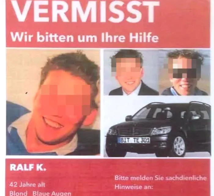 Poliția l-a dat dispărut FOTO: Poliția/captură