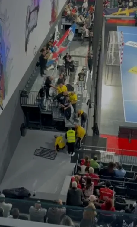 Incidente grave la un meci de handbal  Foto/digisport