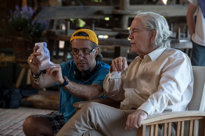 Serge Celebidachi și John Malkovich. FOTO: Adi Marineci