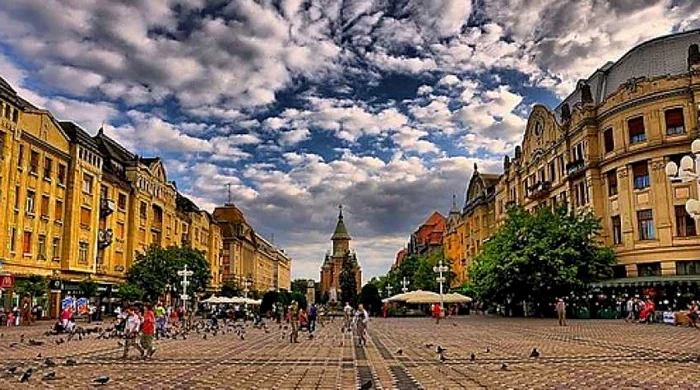 Centrul orașului Timișoara FOTO: Arhivă, Adevărul