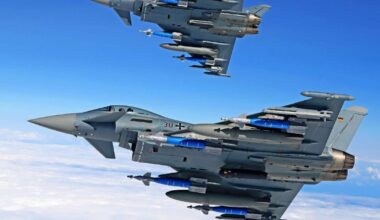 O dronă a pătruns în spațiul aerian al României. Două Eurofighter și două F-16, ridicate în misiune de urgență