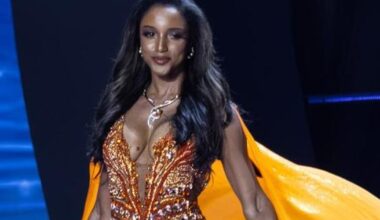 Miss Jamaica a căzut de pe podium și a ajuns la spital în timpul rundelor preliminare ale concursului Miss Universe