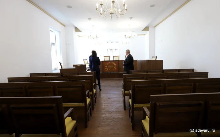 Condițiile de lucru ale magistrațiilor s-au mai îmbunătățit în ultimii ani. Foto: Daniel Guță
