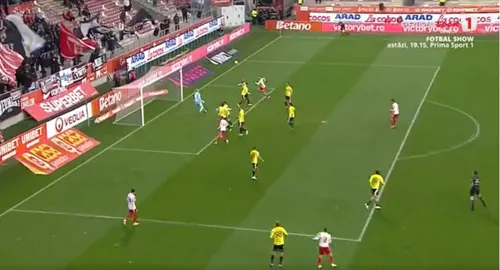 Gol anulat UTA Arad, în meciul cu U Cluj