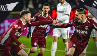 Cutremur în Superligă: CFR Cluj - Rapid 3-0. Liderul a fost pus cu botul pe labe de Daniel Pancu