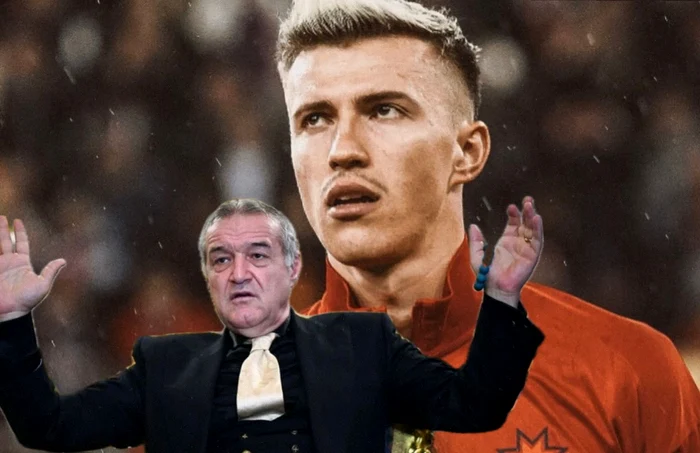 Gigi Becali, dezamăgit de Octavian Popescu Foto/Colaj Hepta-Instagram