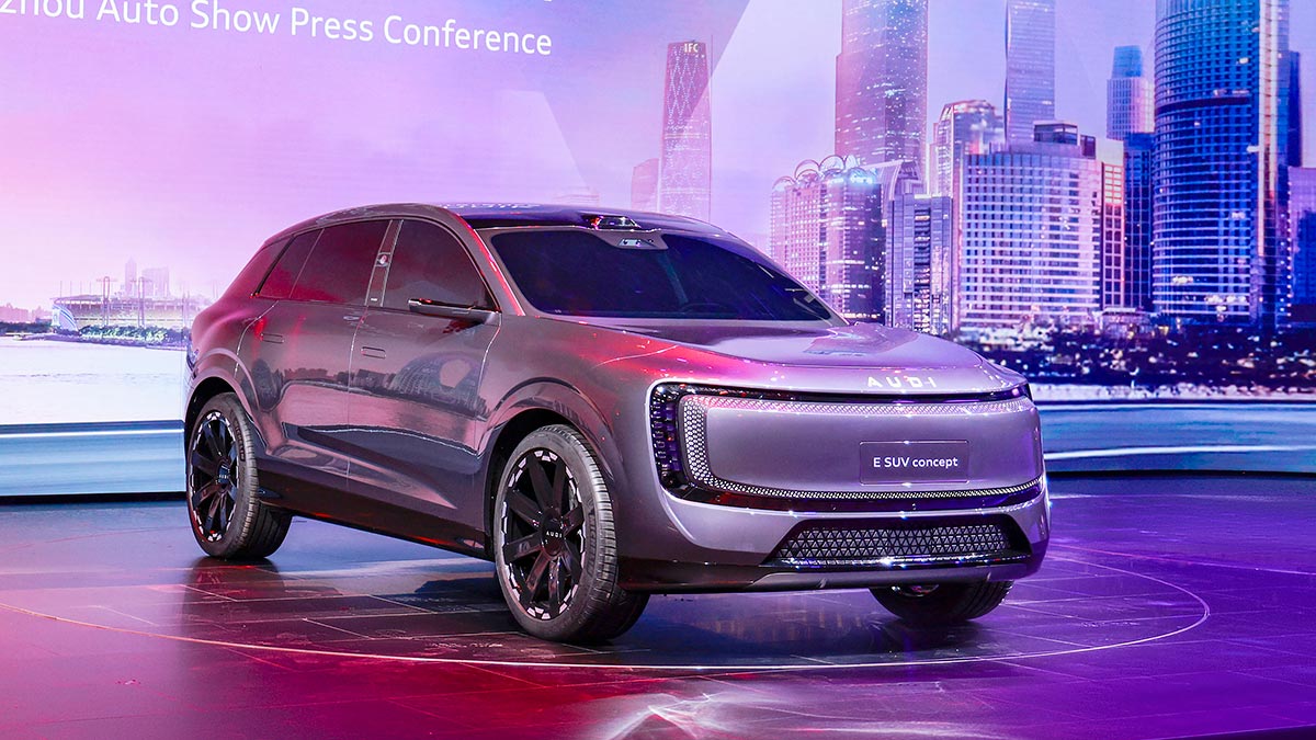 Audi a lansat în China un nou SUV electric fără emblema sa legendară cu patru inele, pentru a fi pe placul cumpărătorilor de maşini electrice | PiataAuto.md