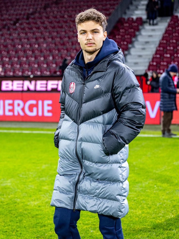 CFR Cluj - Rapid, imagini înaintea partidei din Gruia // FOTO: Facebook @Fotbal Club CFR 1907 Cluj