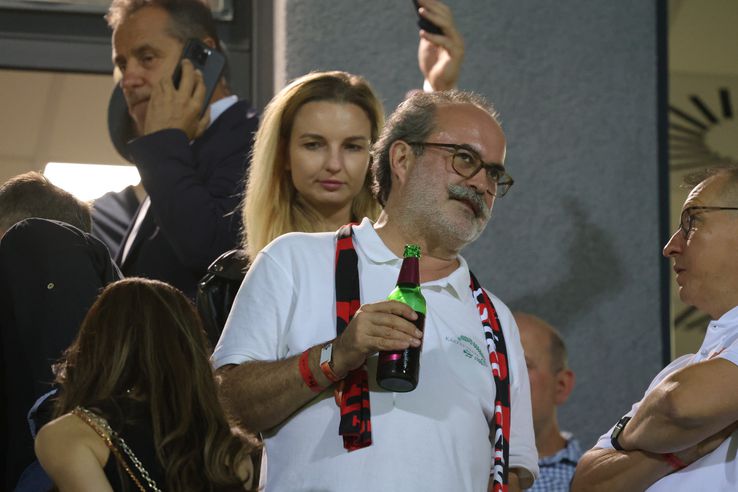 Atmosfera de la Csikszereda - Rapid. FOTO: Ionuț Iordache