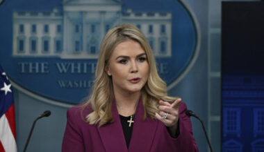 O imigrantă cu legături de familie cu secretara de presă a Casei Albe a fost reținută de agenții federali