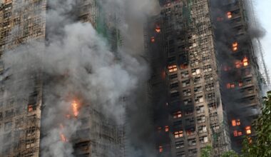 Bilanțul incendiului din Hong Kong urcă la 36 de morți și 279 de persoane dispărute