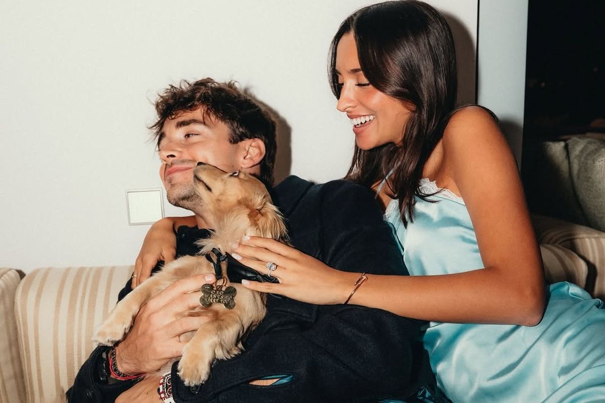 Charles Leclerc s-a logodit cu Alexandra, iubita-model! A plătit o avere pentru inel