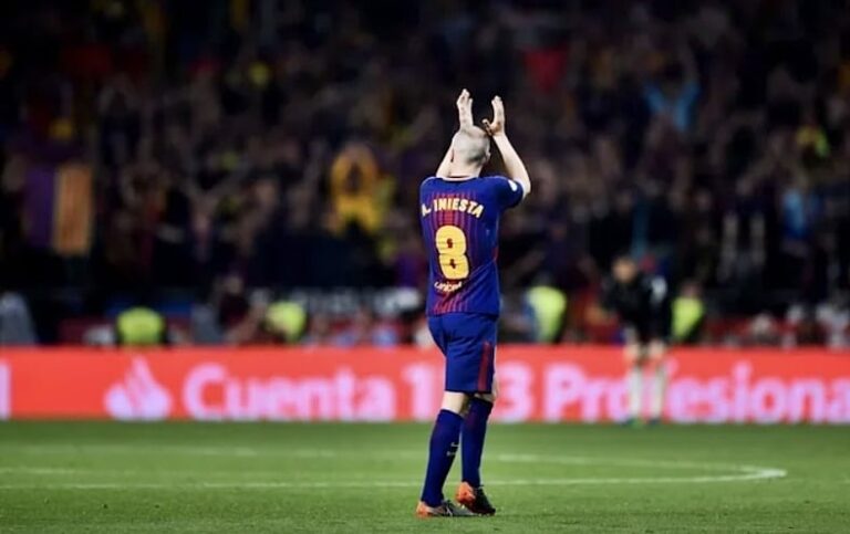 Andres Iniesta, în tricoul Barcelonei