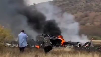Avion militar prăbușit în Georgia. 20 de soldați turci au murit FOTO/VIDEO