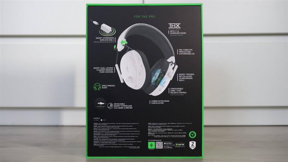 Casti gaming wireless Razer BlackShark V3 Pro - review