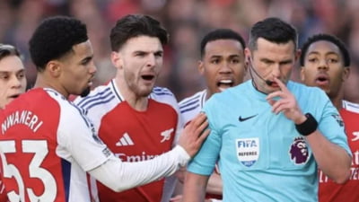 Ce se întâmplă cu arbitrul englez Michael Oliver după ce a fost "desființat" de Mircea Lucescu