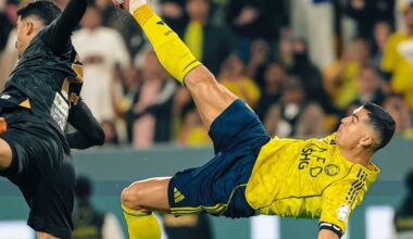 Cristiano Ronaldo, ce bijuterie! VIDEO. Portughezul ajunge la 954 de goluri cu o foarfecă senzațională