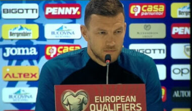 Ce le-a urat Edin Dzeko “Tricolorilor” înaintea partidei decisive din Bosnia