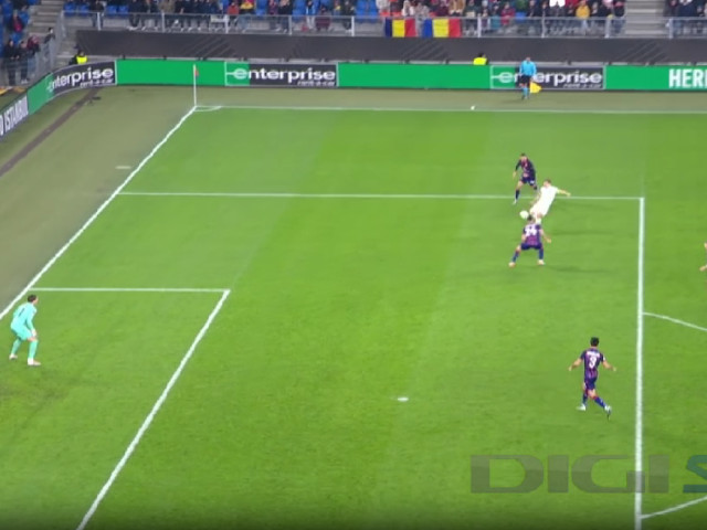 Trei cuvinte! Ce a scris presa din Elveția despre eurogolul lui Darius Olaru din Basel