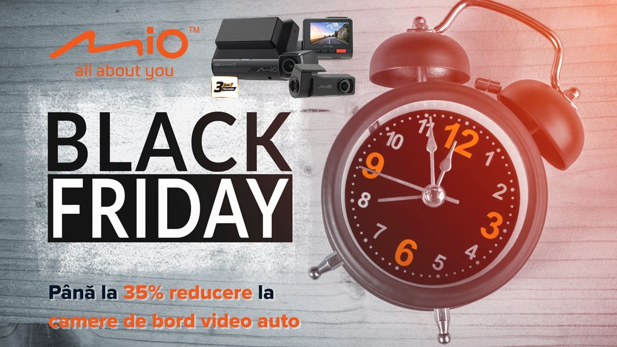 Mio taie prețurile cu până la 35% la camerele video auto și accesorii