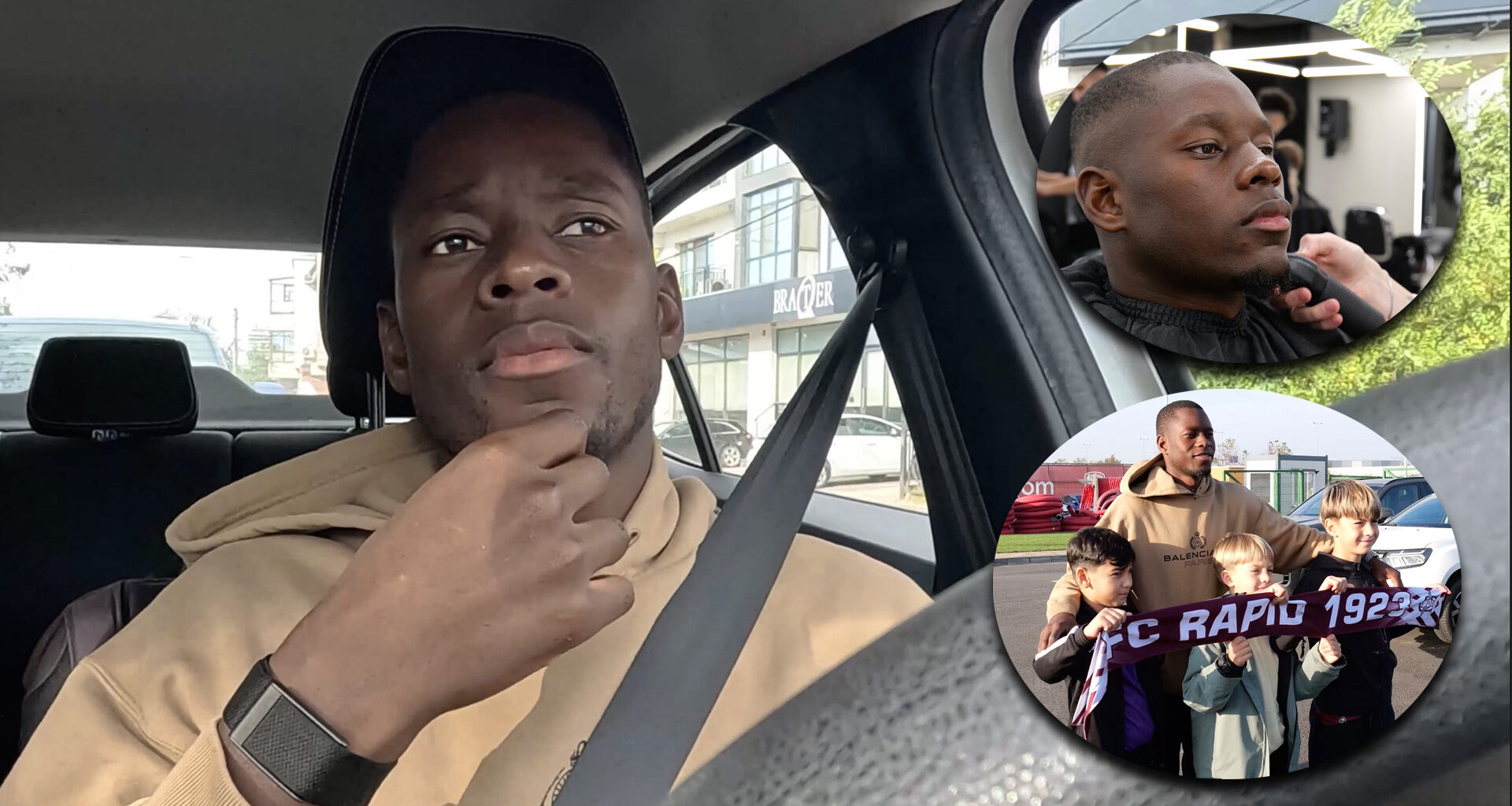 O zi cu Kader Keita | Din Paris la Rapid: rutina de profesionist & povești din vestiar