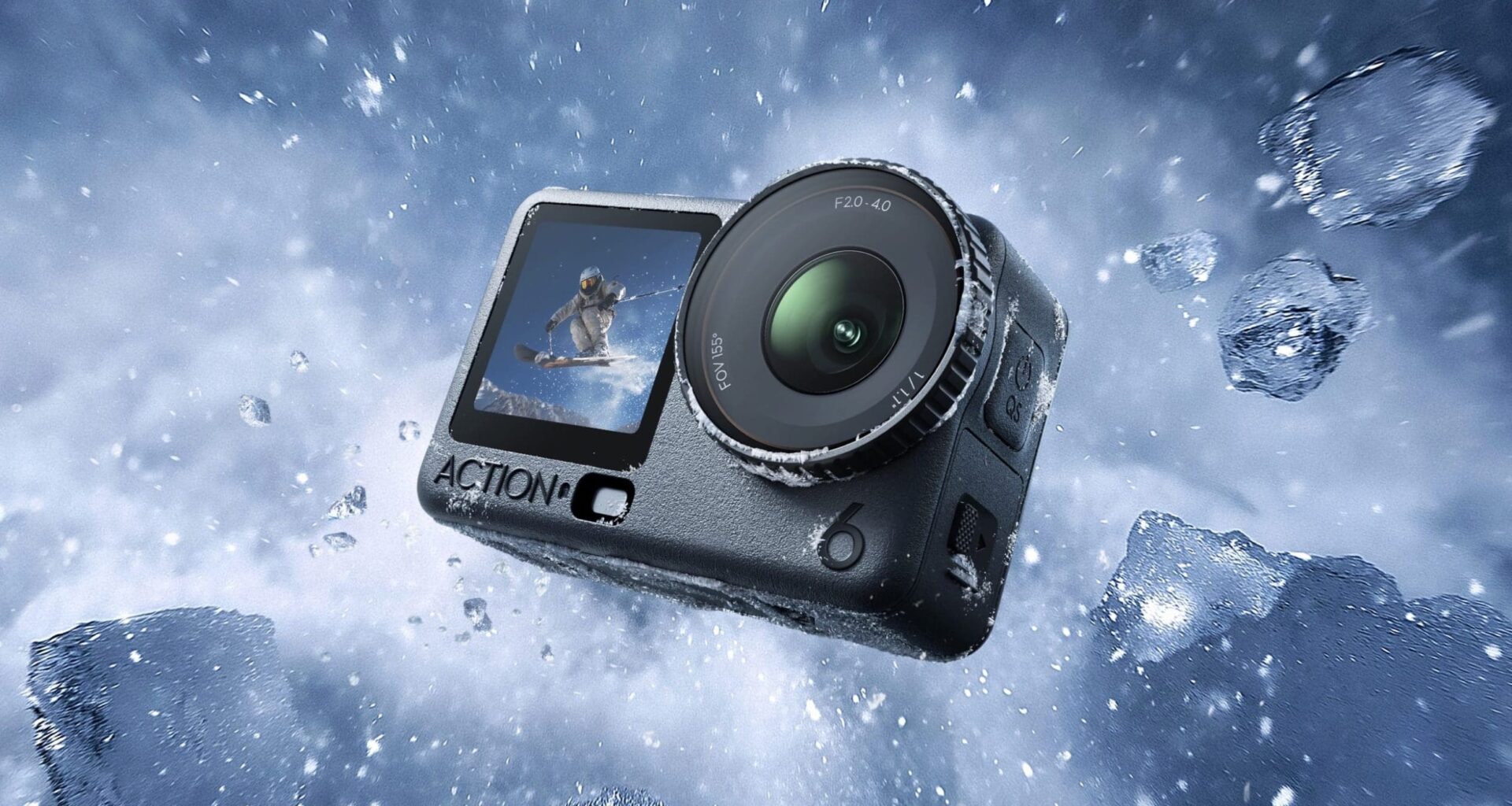 DJI Osmo Action 6 se lansează cu diafragmă variabilă, senzor pătrat și autonomie de 4 ore