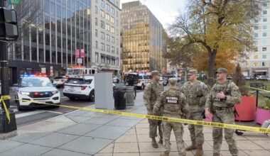 Doi membri ai Gărzii Naționale împușcați în apropierea Casei Albe