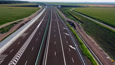 Se deschide un nou tronson important de autostradă. Șoferii vor putea circula aproape 200 de kilometri neîntrerupt FOTO