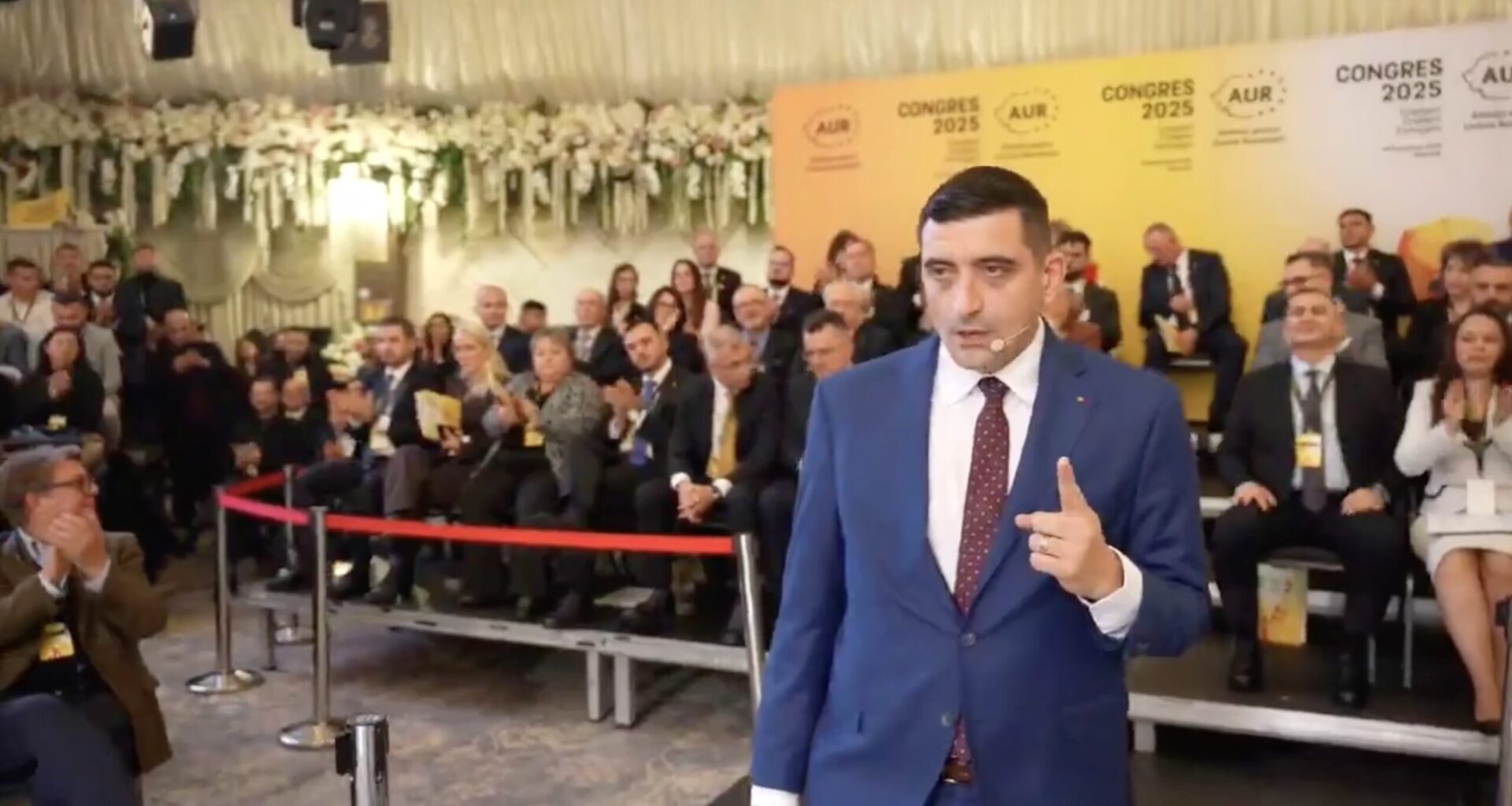 Simion, reconfirmat la șefia partidului extremist AUR