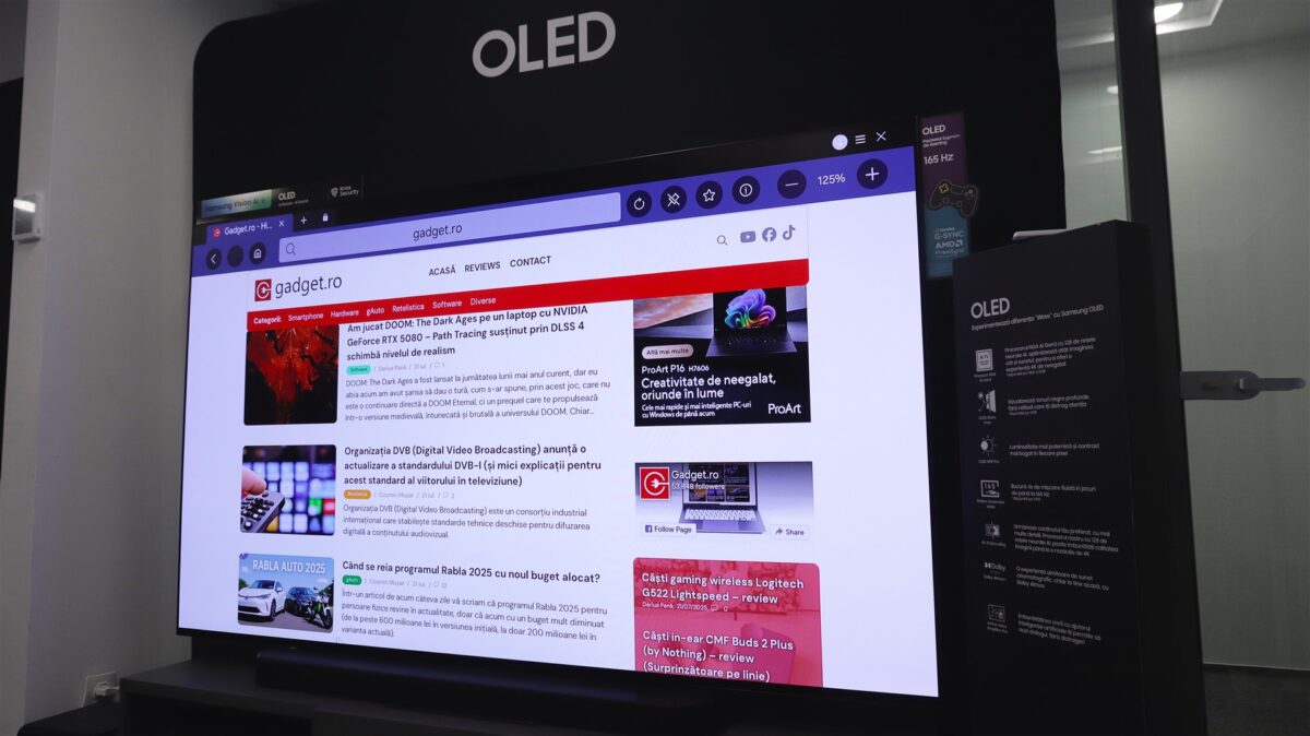 Smart TV Samsung Vision AI OLED 77S95F - review