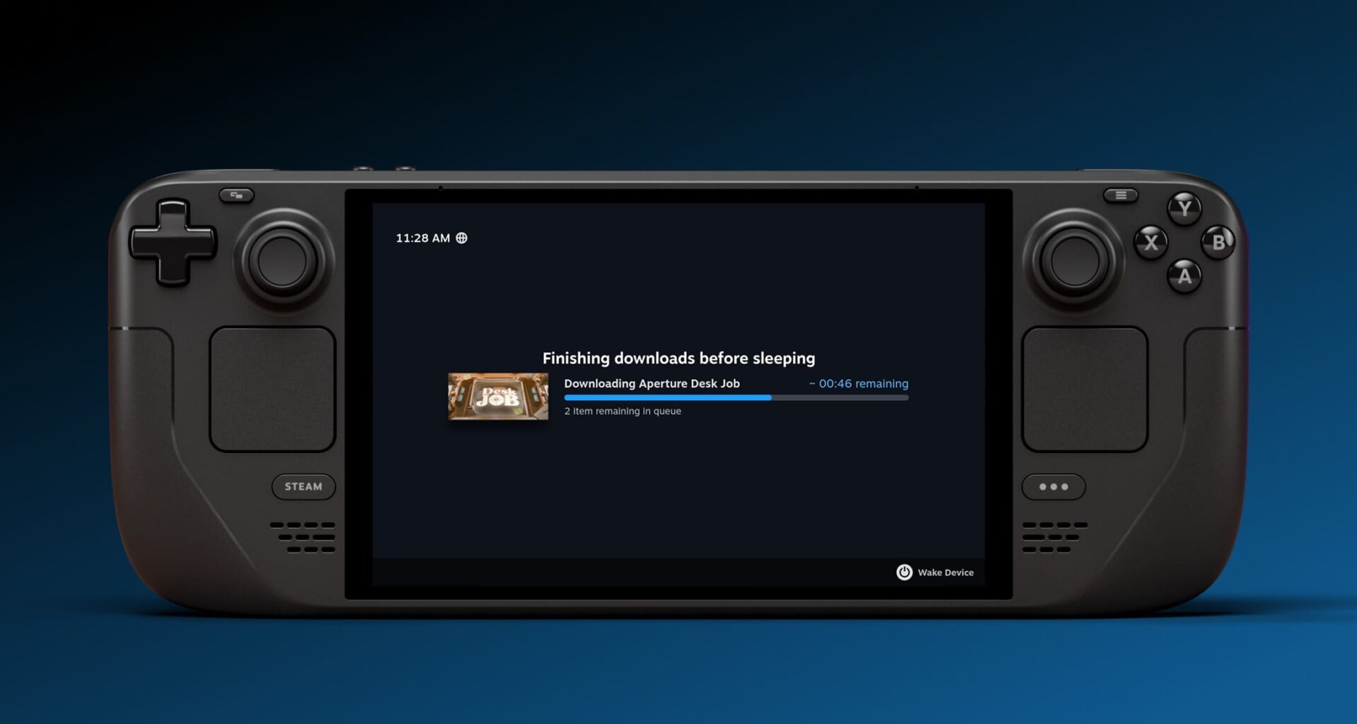 poate descărca jocuri cu ecranul oprit