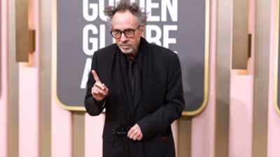 Tim Burton, prezent la premiera „Cravata Galbenă”: „Voi păstra mereu o legătură romantică cu România”