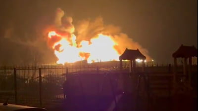 Un centru comercial din Rusia a fost cuprins de flăcări în urma unui atac cu drone al ucrainenilor FOTO/VIDEO