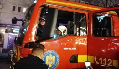 pompieri copii autospeciala