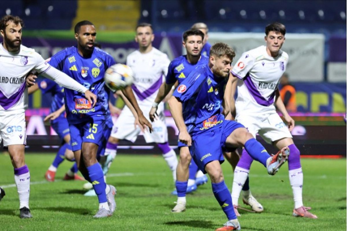 Unirea Slobozia - FC Argeș 0-1, în etapa #15 din Superliga